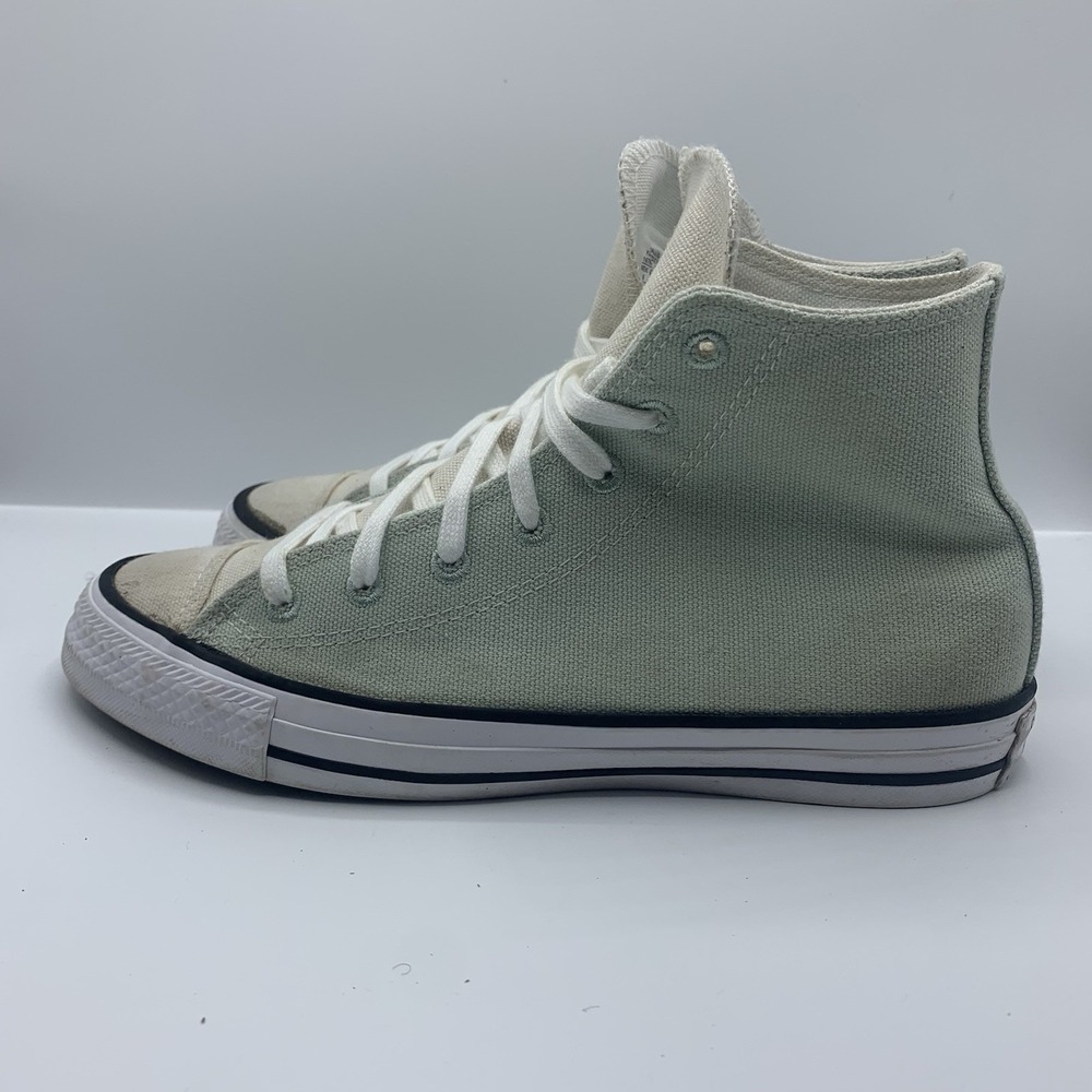Converse Chuck Taylor Renew Recycled Cotton Canvas High top Green Women's Size 8